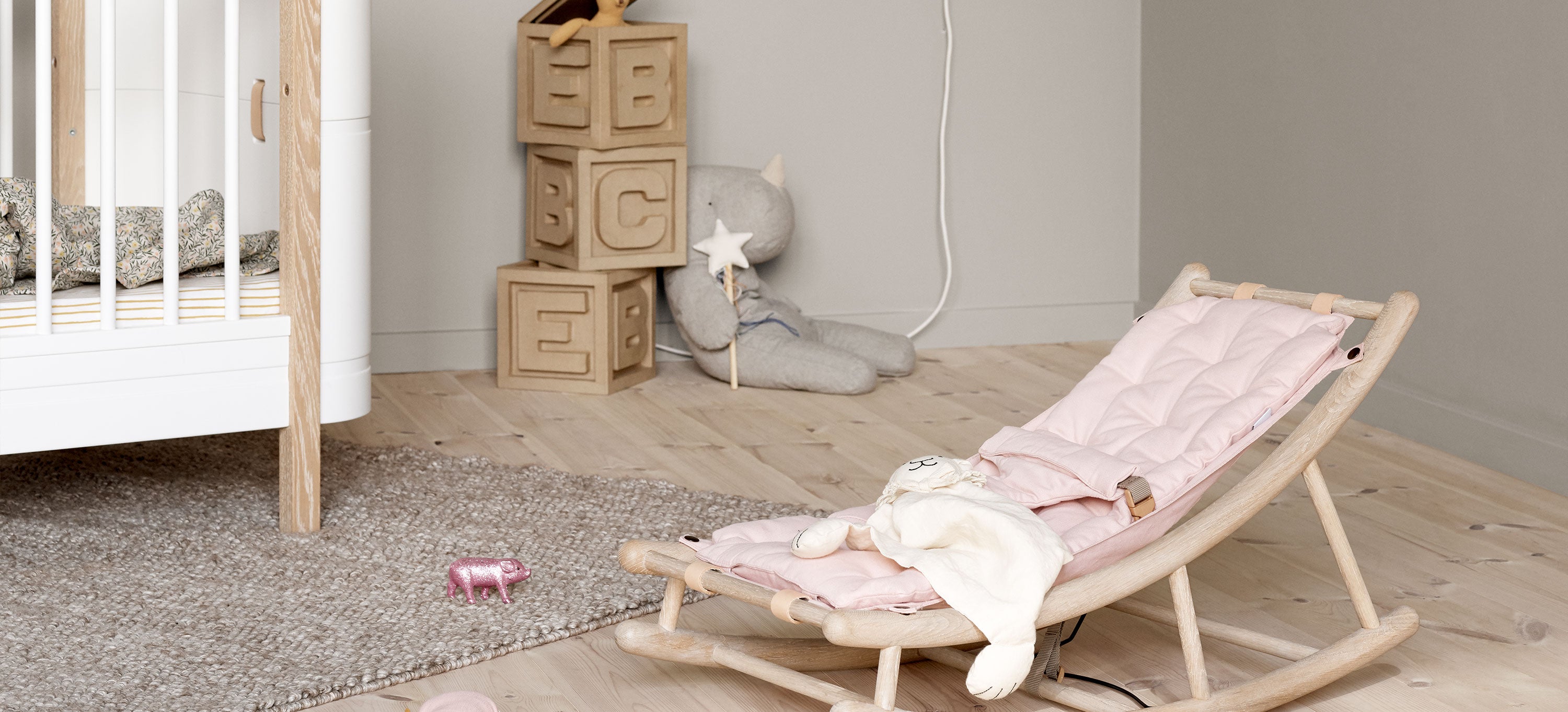 Ekstra babyhynde til Wood baby & junior vippestol