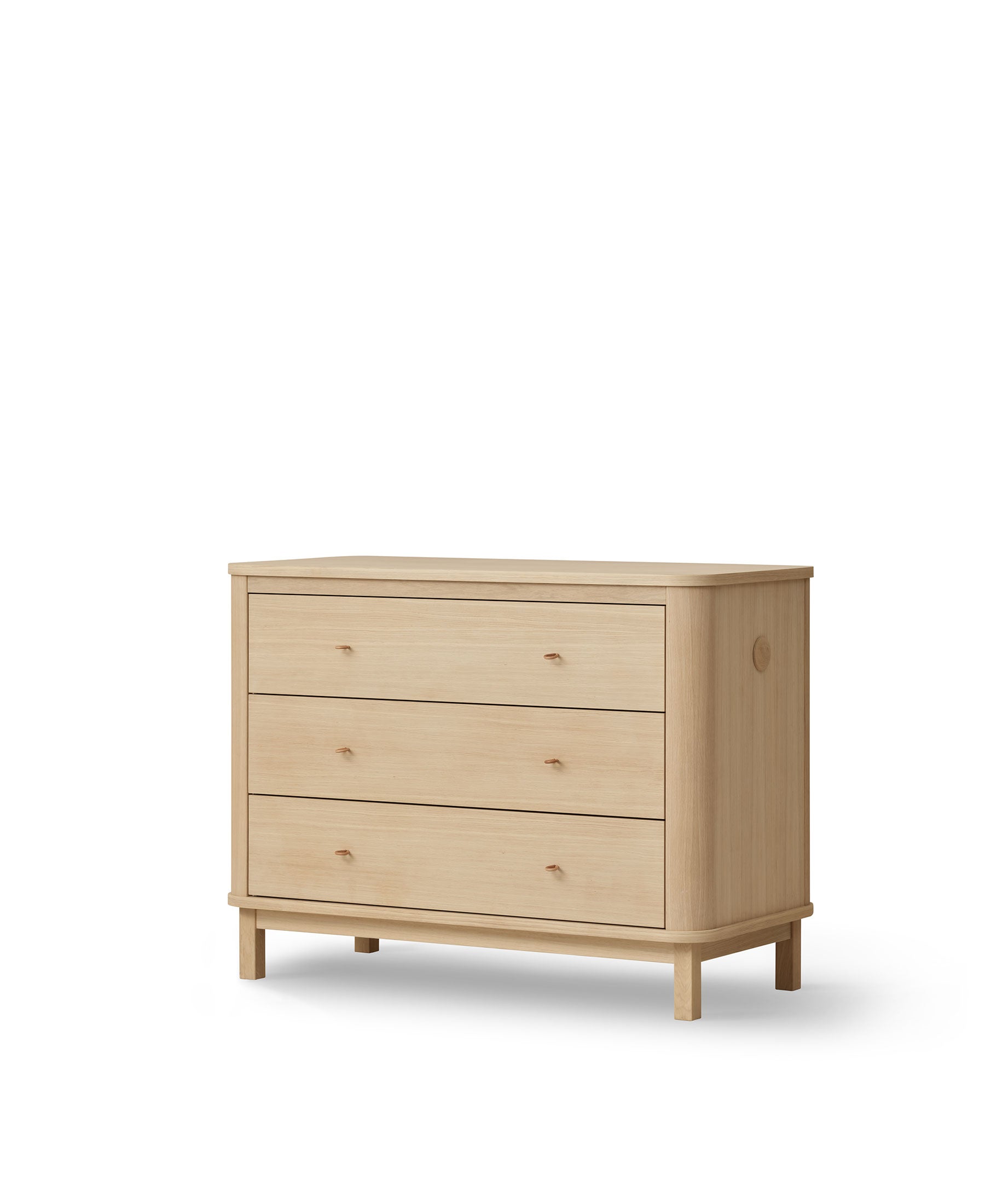Wood kommode 3 skuffer, eg