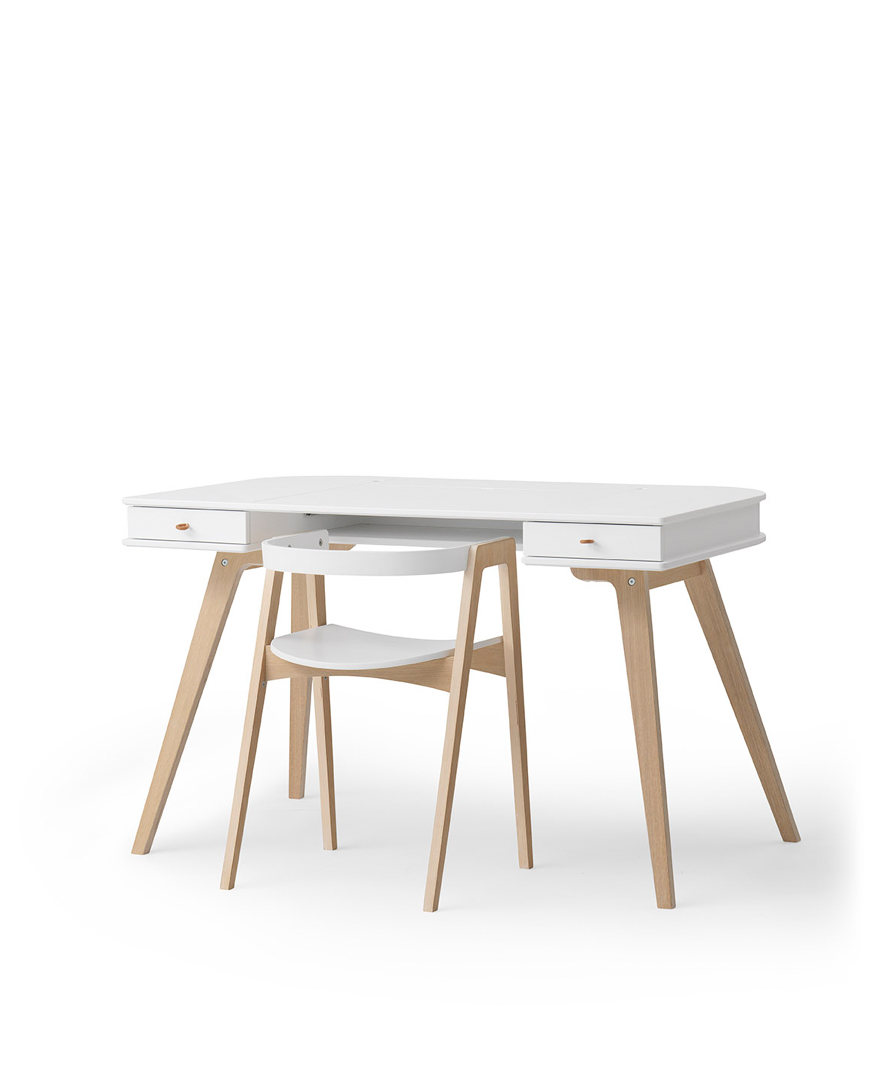 Wood skrivebord 72,6 cm & armstol