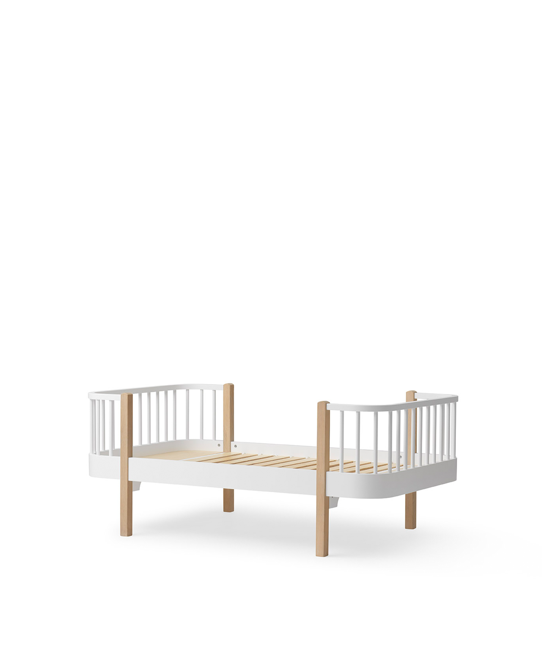 Wood Original juniorseng, hvid/eg