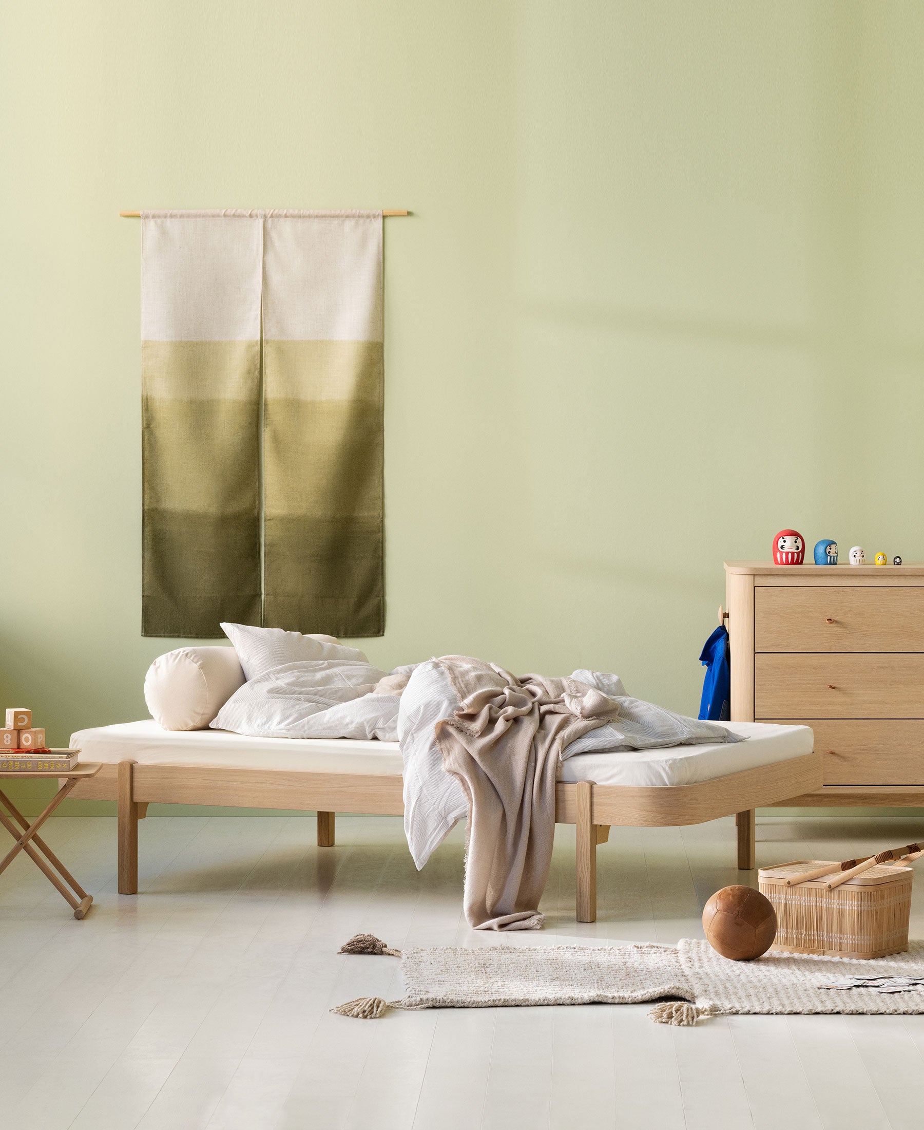 Wood Lounger seng 120, eg