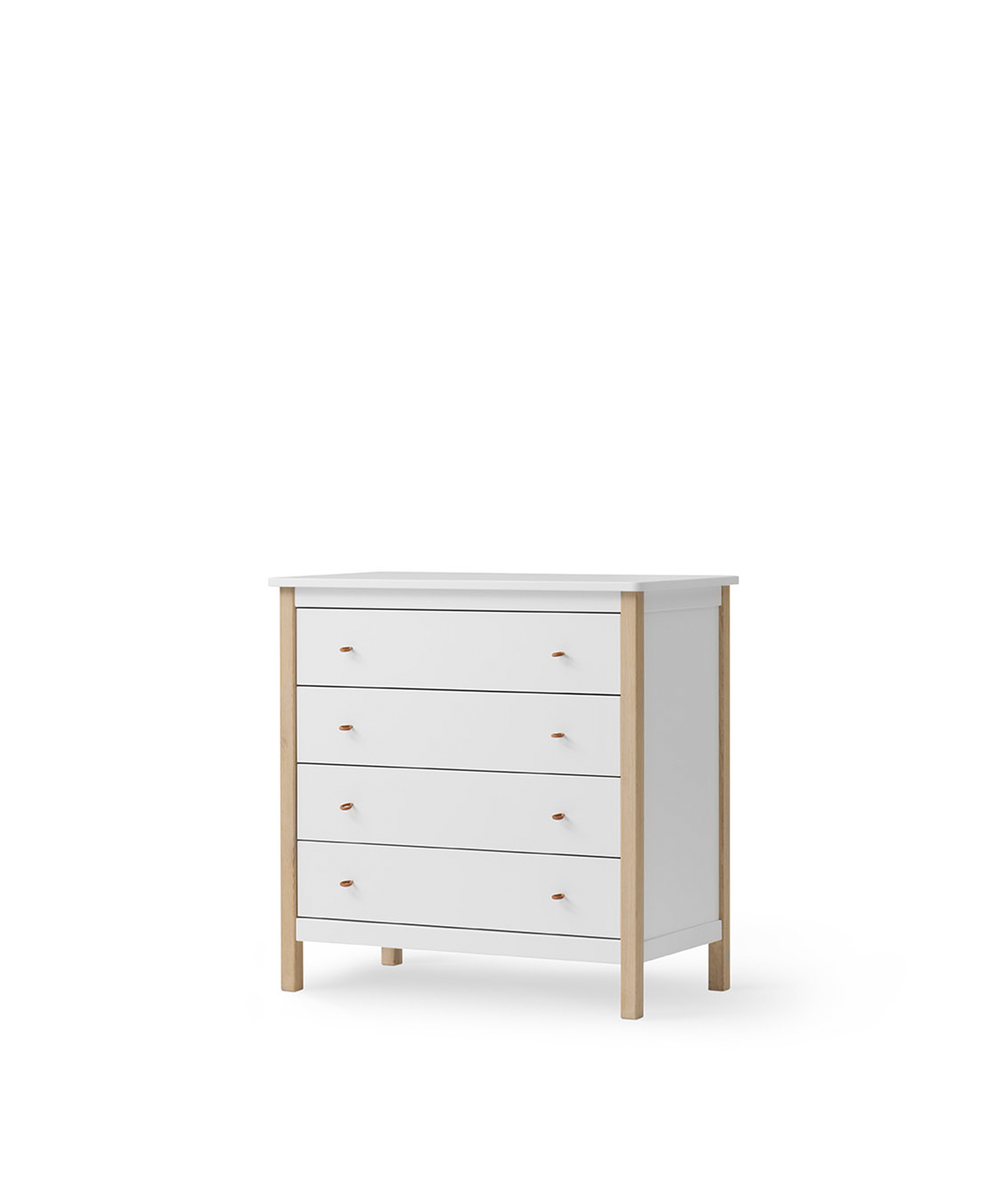 Wood kommode 4 skuffer – Furniture
